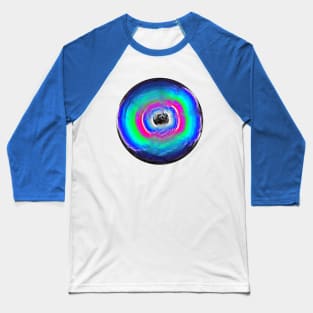 Planet of Colors - Inverse Rainbow Baseball T-Shirt